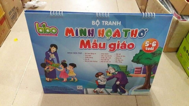 Tranh minh họa thơ truyện cho bé