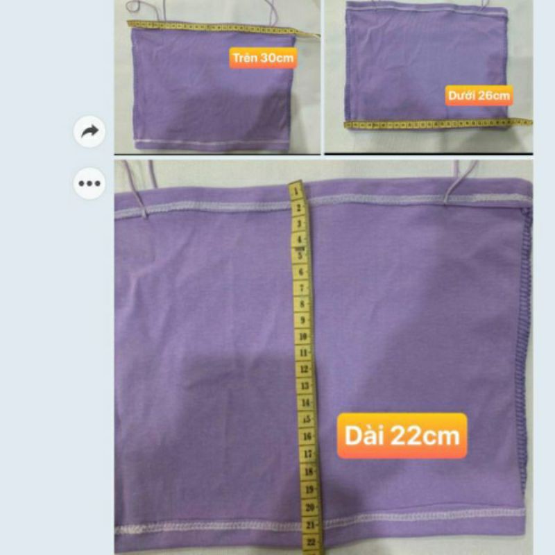 Áo 2 dây bún thun gân - aothunnmnu Rosa AA-0001