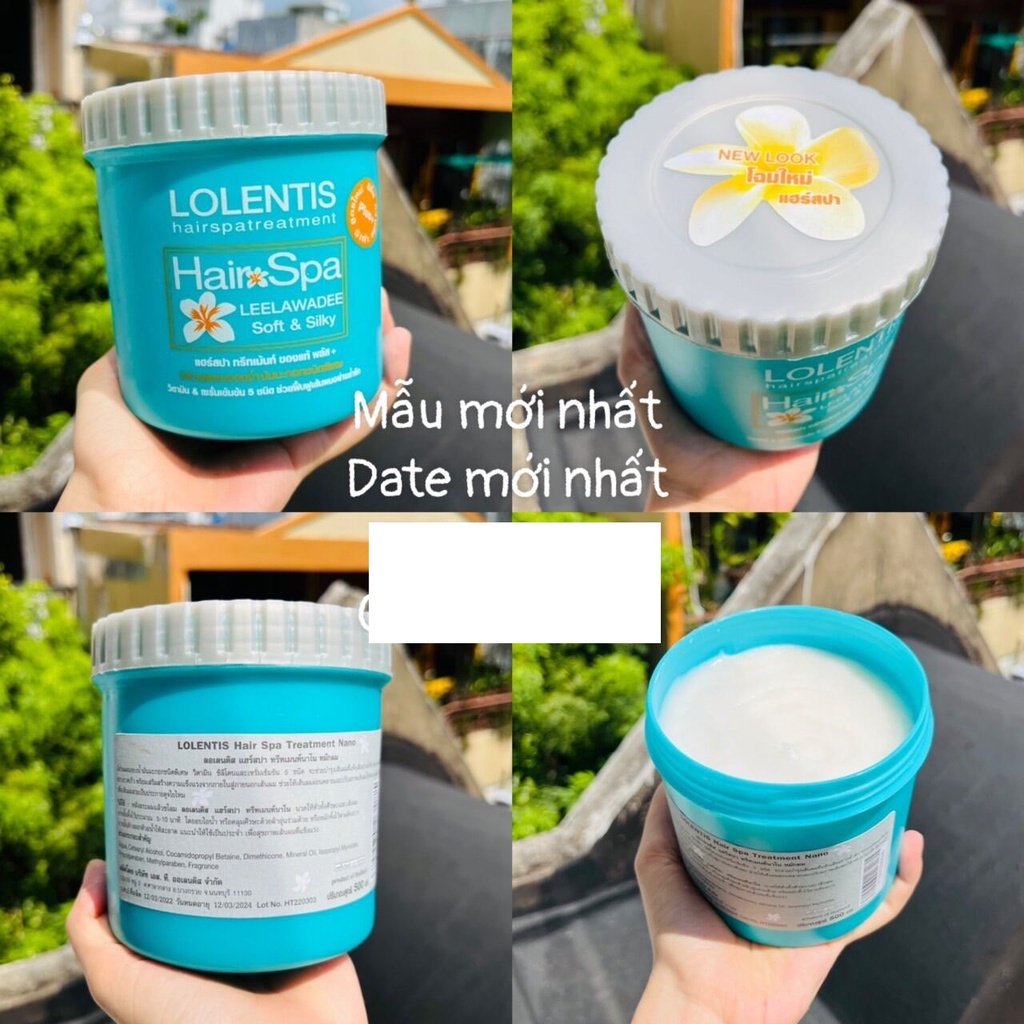 Ủ tóc lolentis hair spa 500ml thái lan