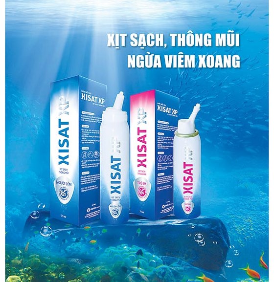 Nước Biển Sâu Xịt Mũi Xisat (Chai 75ml)