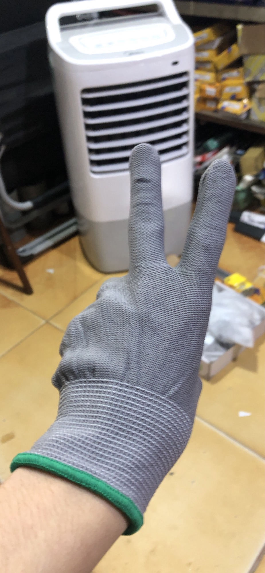 combo 10 đôi Găng tay len siêu mỏng siêu nhẹ giá rẻ