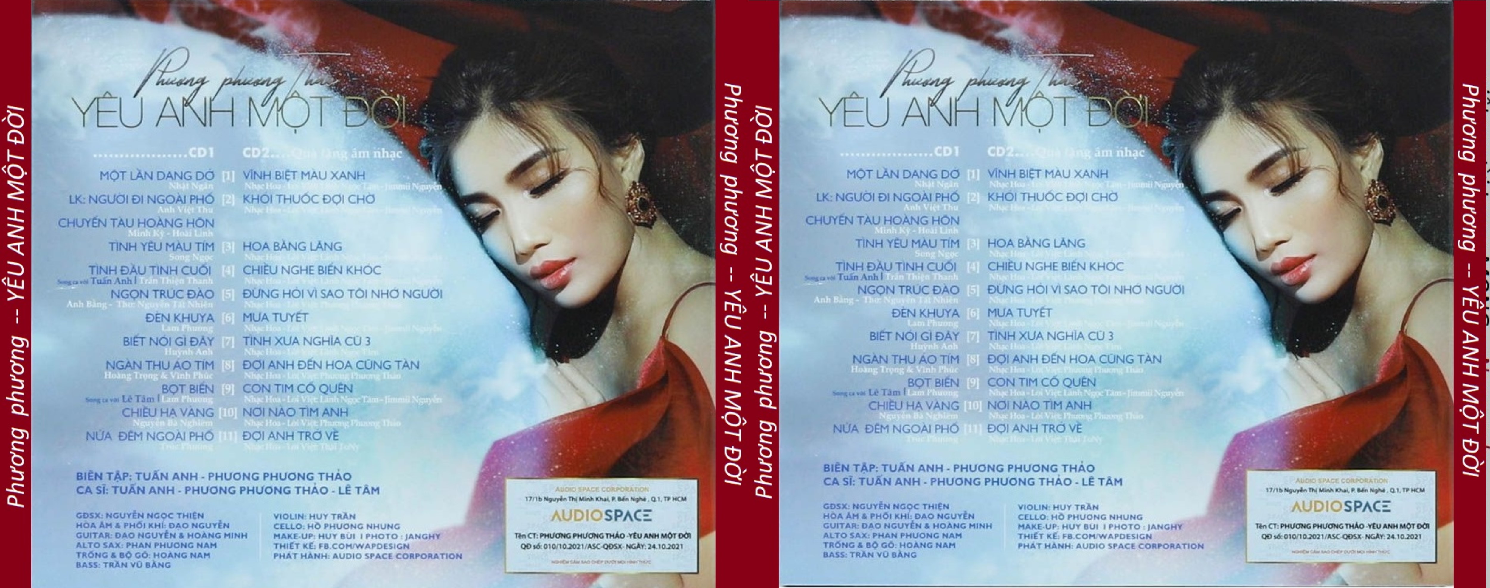2 CD Phuong Phuong Thao - Yeu Anh Mot Doi