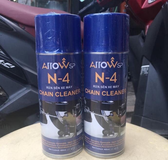 Rửa sên Arrow Chain Cleaner 400ml vệ sinh sên