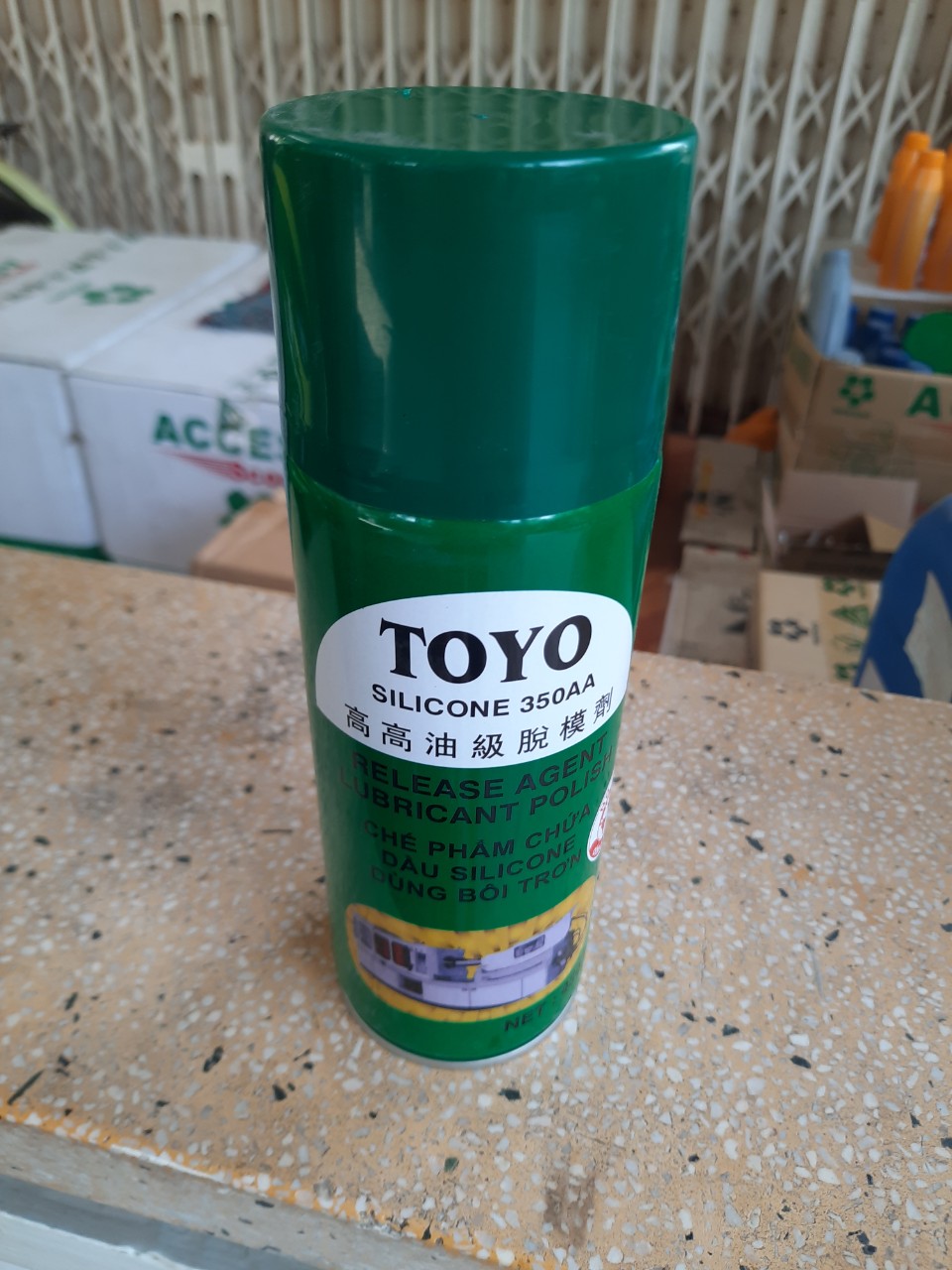silicone toyo 350AA (chống sỉ sét)