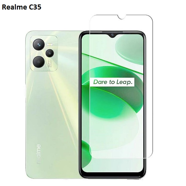 Kính cường lực Realme C35 (Không Full)