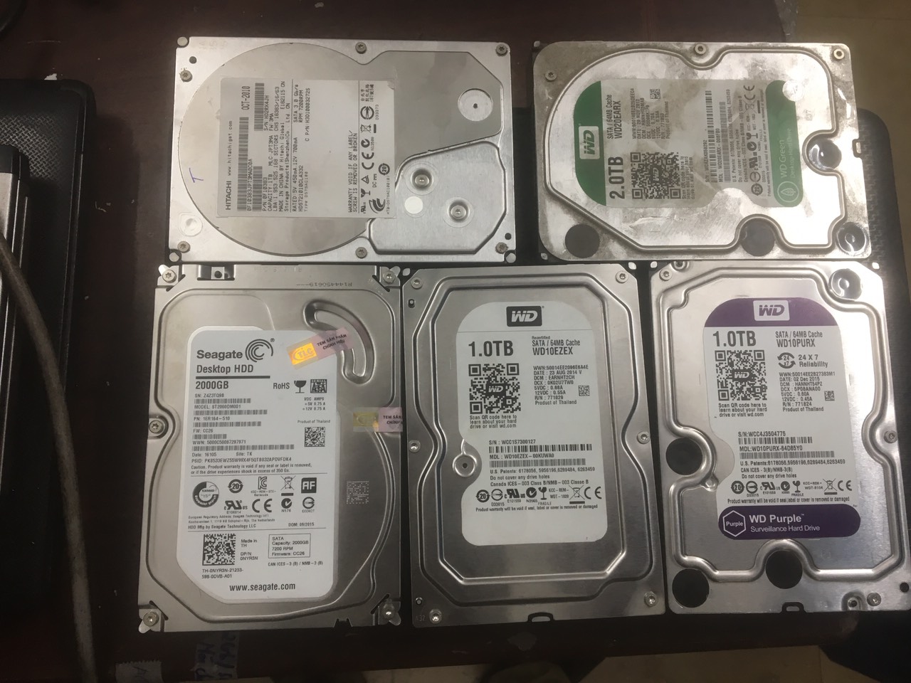 Ổ cứng 1t 2t 3tb 4tb pc thanh lý văn phòng