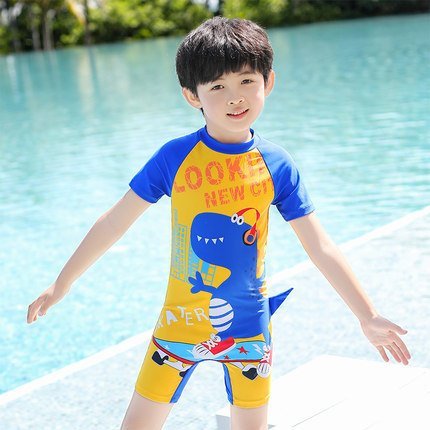Bộ đồ bơi trẻ em liền thân dành cho bé trai