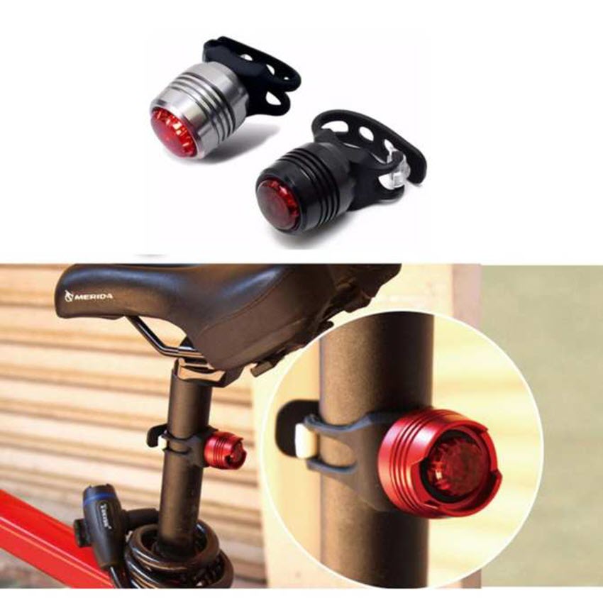 Đèn led gắn phía sau xe đạp-đèn hậu xe đạp