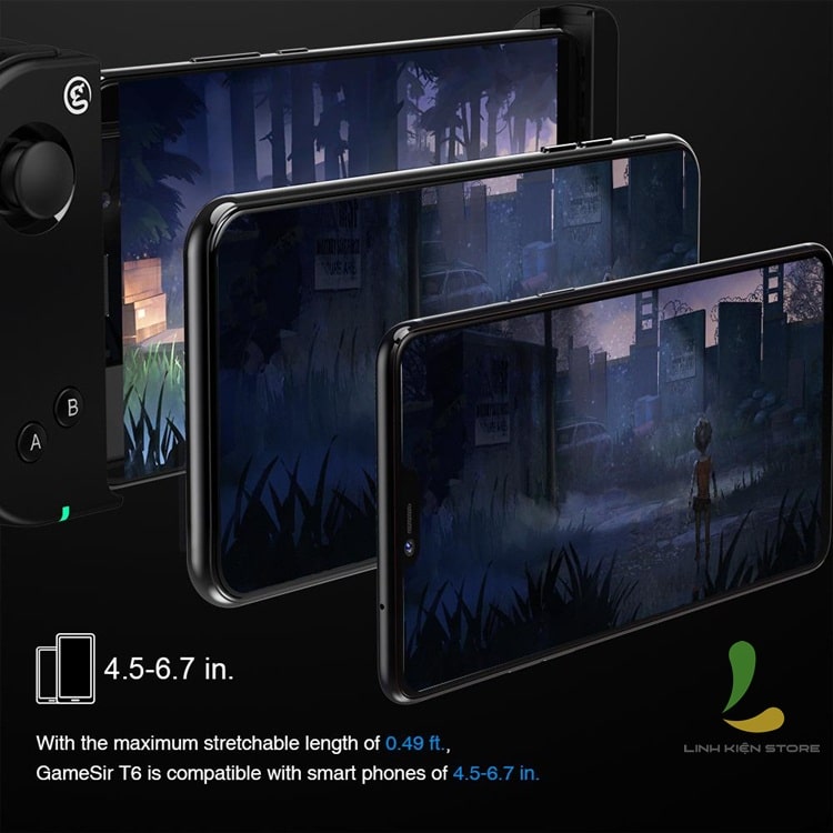 Tay cầm chơi game Gamesir T6