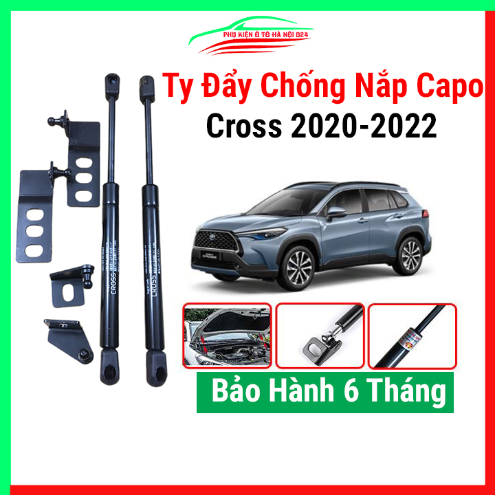 Ty thủy lực chống nắp capo xe Toyota Cross 2020 2021 2022, ben hơi trợ nâng trợ lực mở nắp capo ô tô