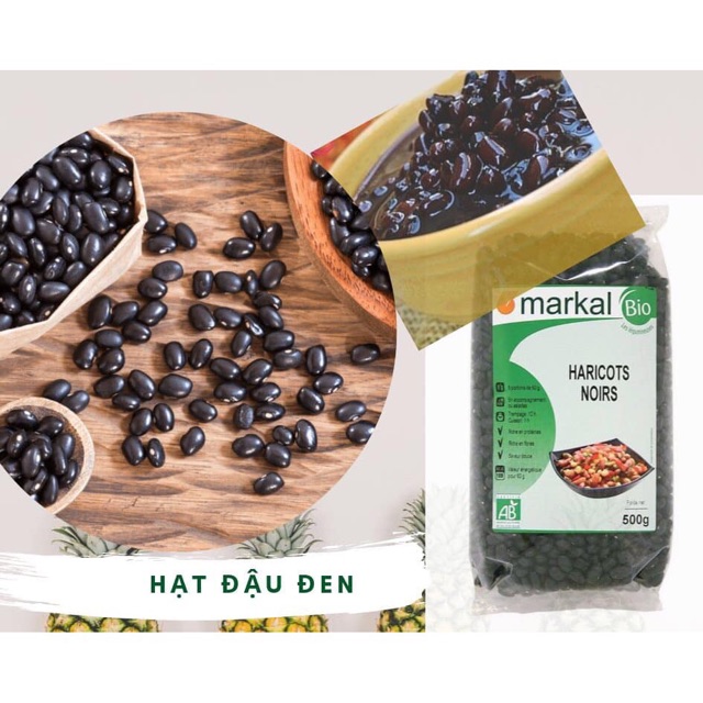 Đậu Đen Hữu Cơ Markal 500g