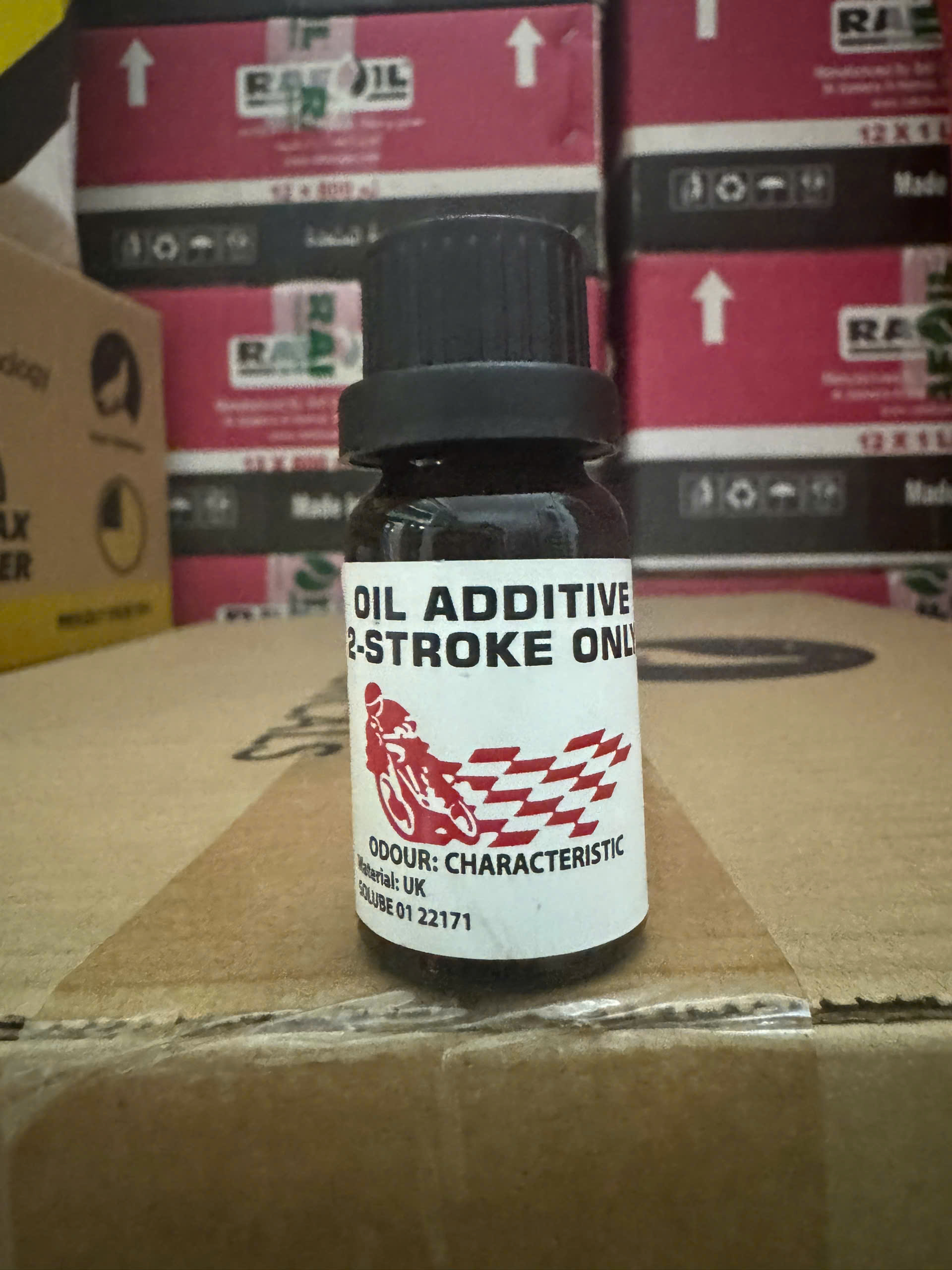 Phụ gia tinh dầu thơm 2 thì pha xăng dành cho xe 2 thì, tinh dầu thơm 2T 55ML
