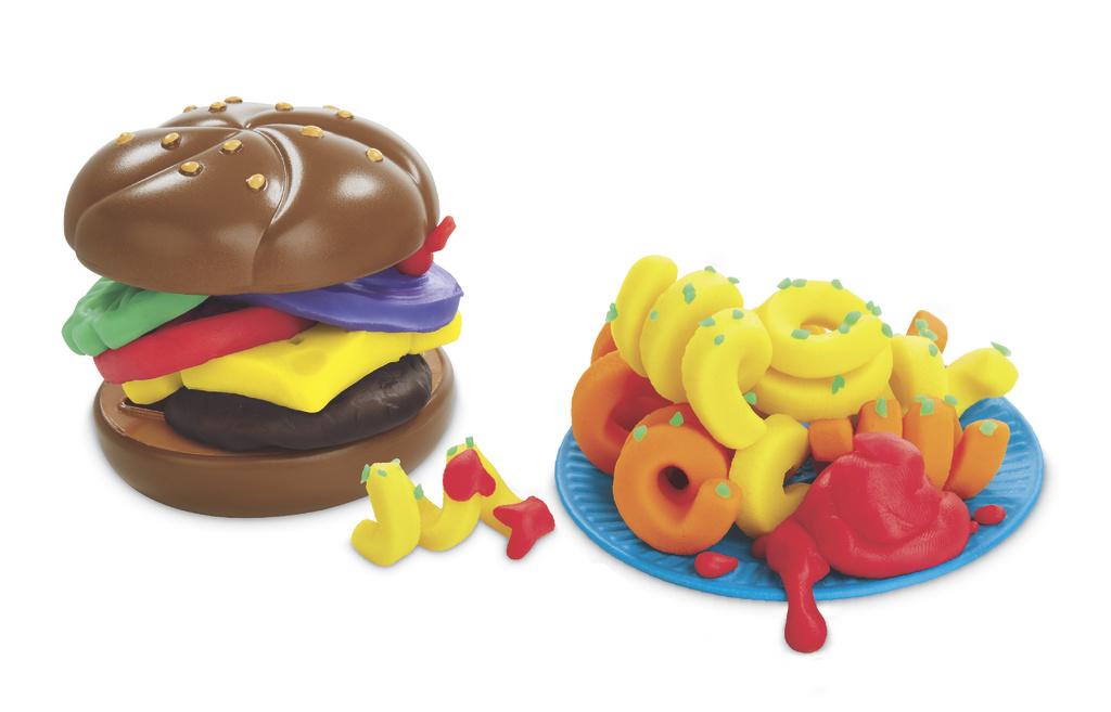 Bộ đồ chơi đất nặn bữa ăn Burger/Cookie Play-Doh (giao ngẫu nhiên)