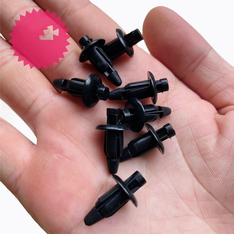 chốt vít nhựa 6mm 8mm dàn áo xe máy 10 cái