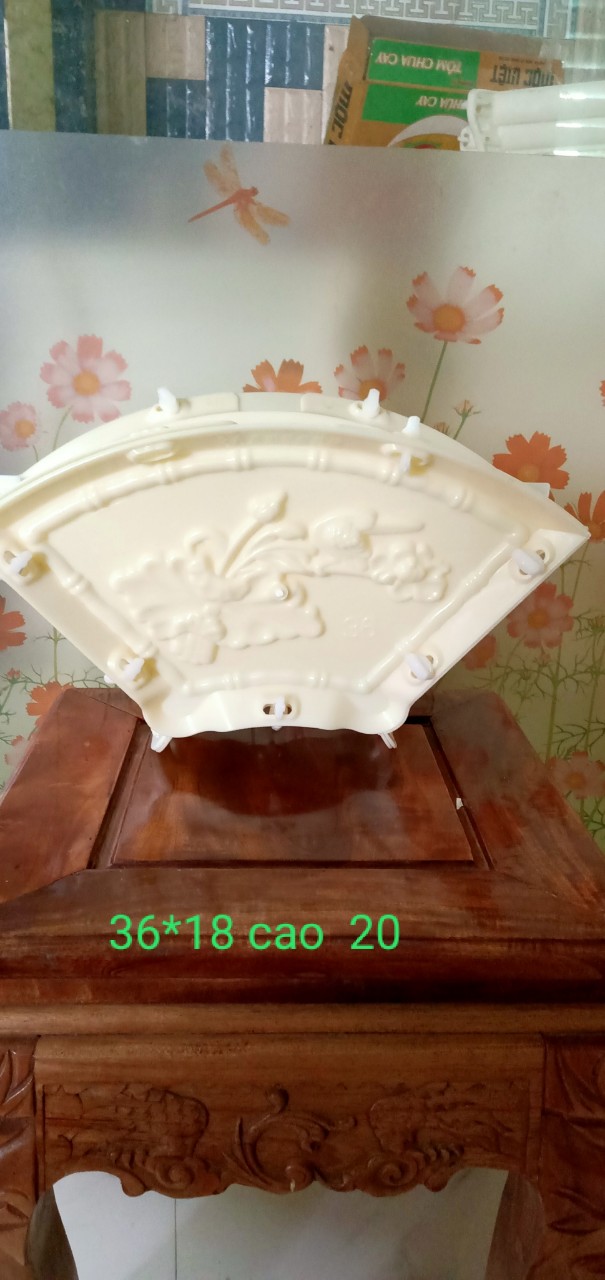 khuôn chậu rẻ quạt