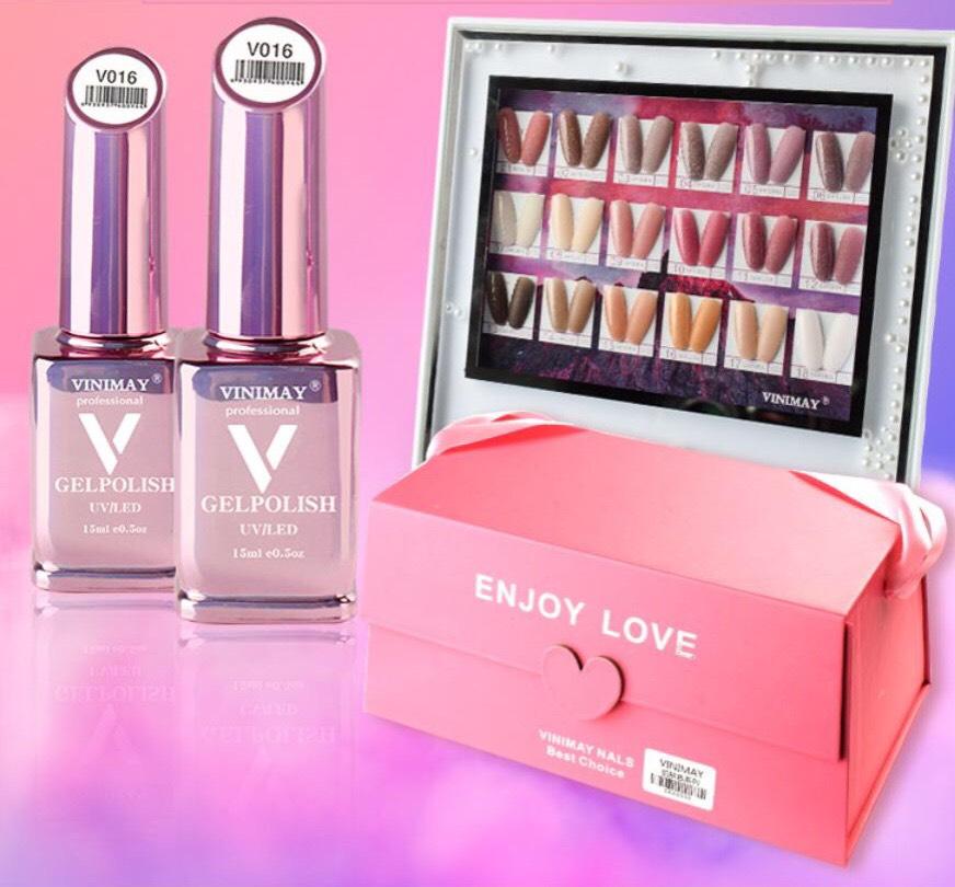 [HCM]Sơn gel Vinimay bền màu cực kì mướt 15ML (dành cho tiệm nail chuyên nghiệp)