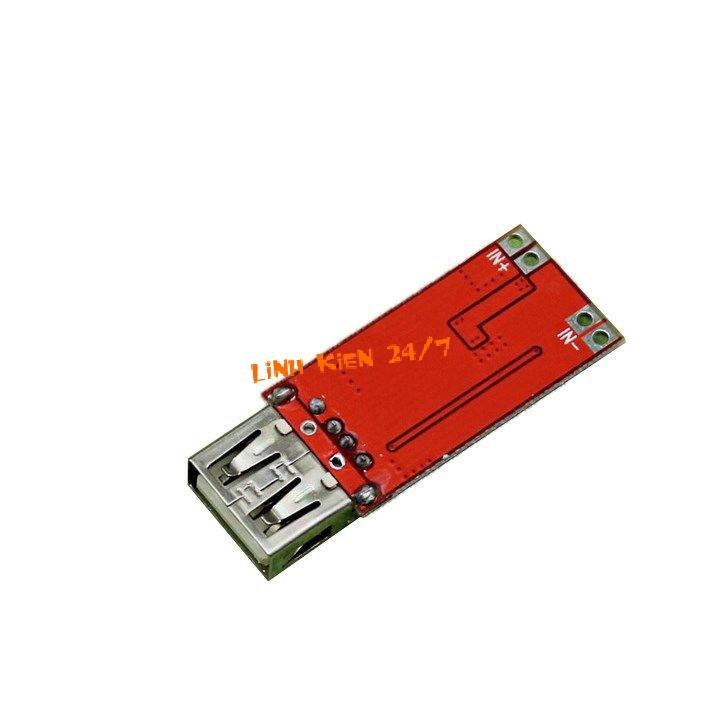 MODULE MẠCH BUCK HẠ ÁP 9V-12V-24V XUỐNG 5V CỔNG USB