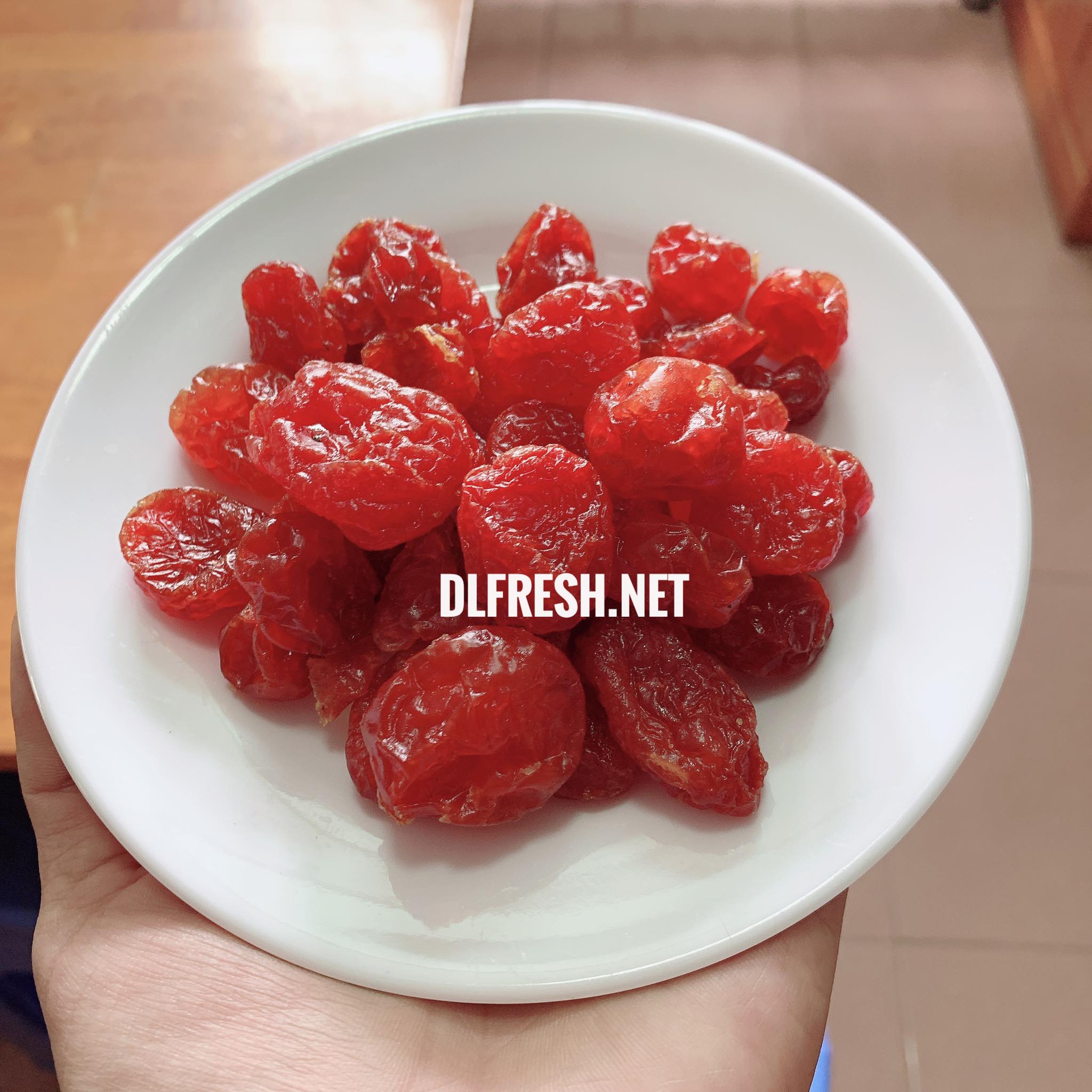 Cà Chua Bi Sấy Dẻo DLFRESH Đặc Sản Đà Lạt Túi Zip 250gr