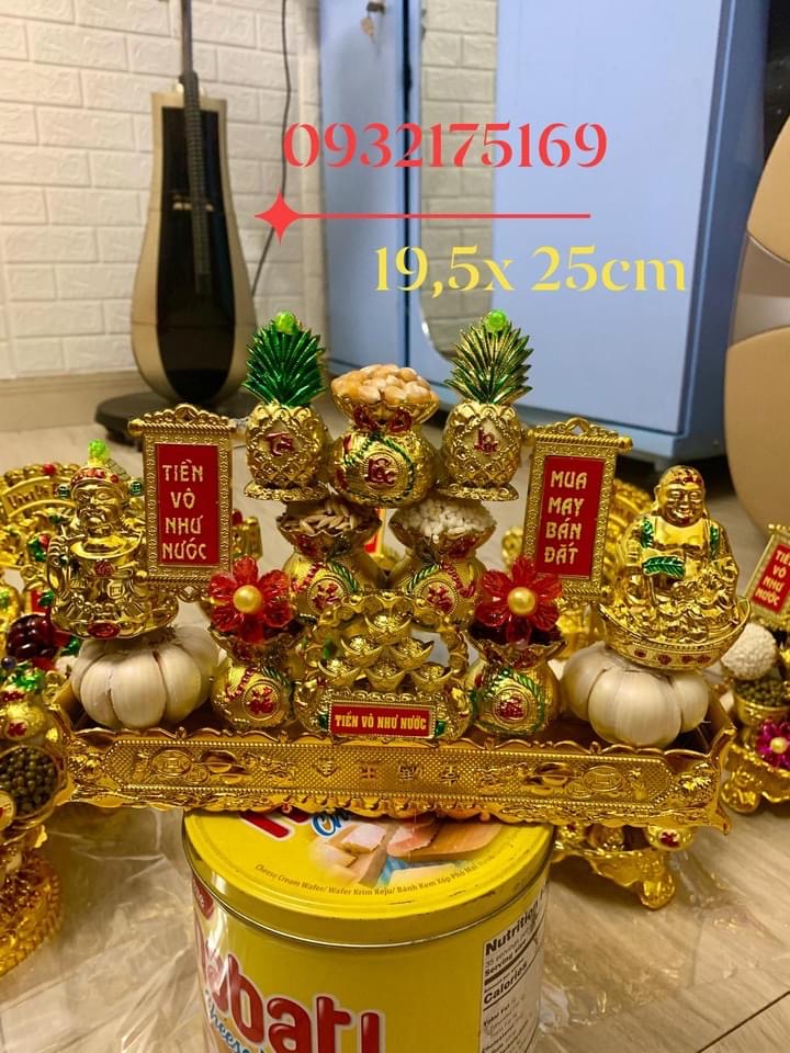 KHAY TỎI NGŨ ĐẬU - LIỄNG ĐỎ SIZE LỚN