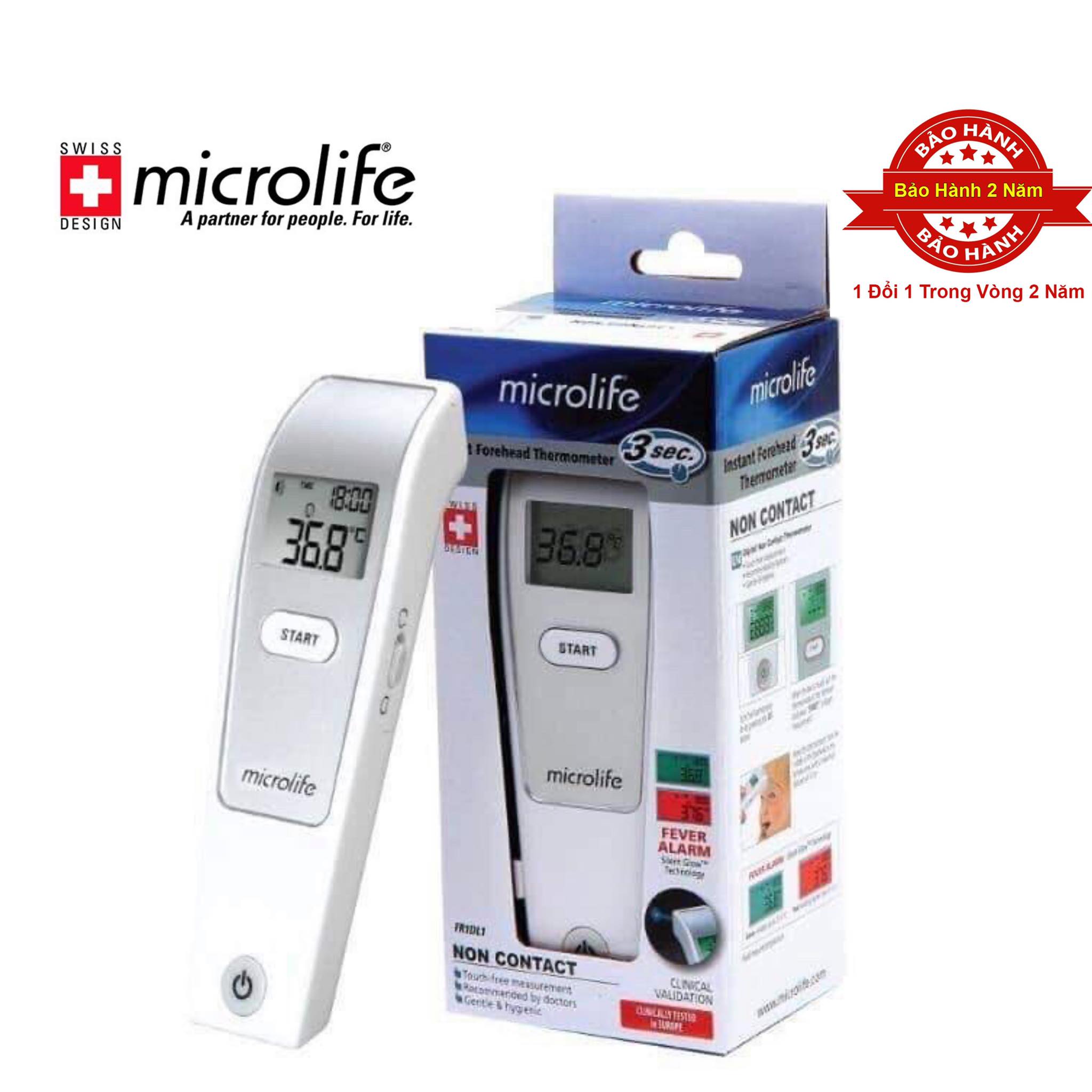 Nhiệt kế điện tử đo trán Microlife FR1MF1