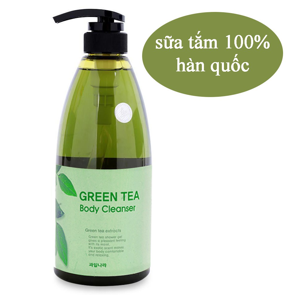 Sữa tắm trắng 100% hàn quốc welcos white milk body wash cao cấp hàn quốc 740ml - hàng chính hãng
