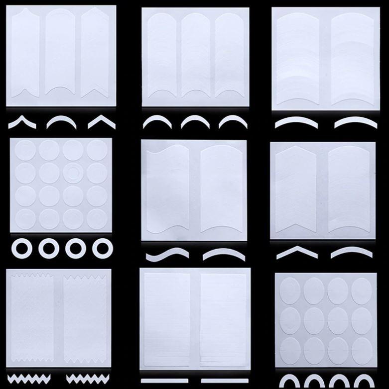 Set 24 tấm phen dán móng (french móng)