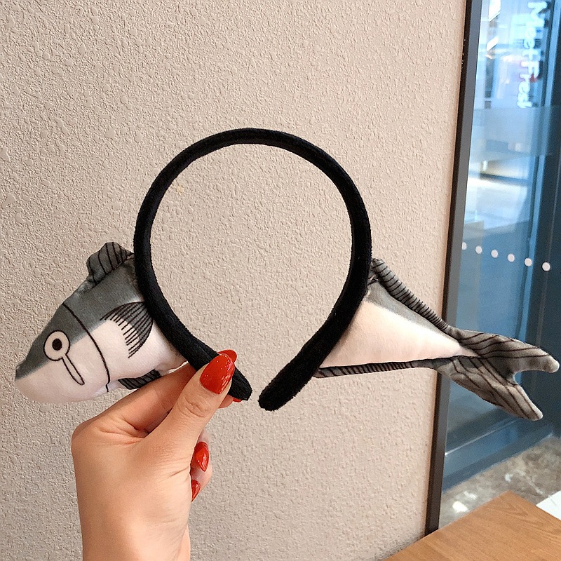 Băng đô cài tóc hình cá + cà rốt dễ thương