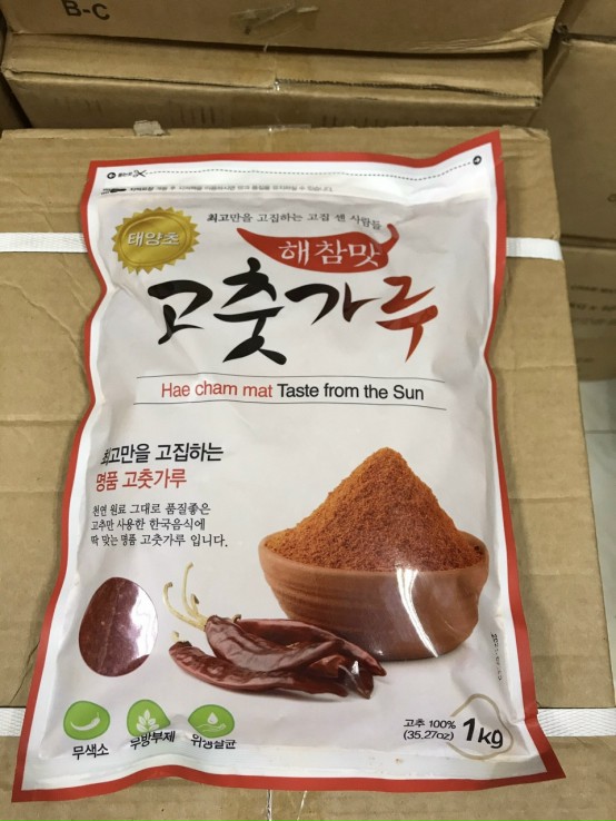 1kg Ớt bột Heacham mat Hàn Quốc, ớt bột làm kim chi