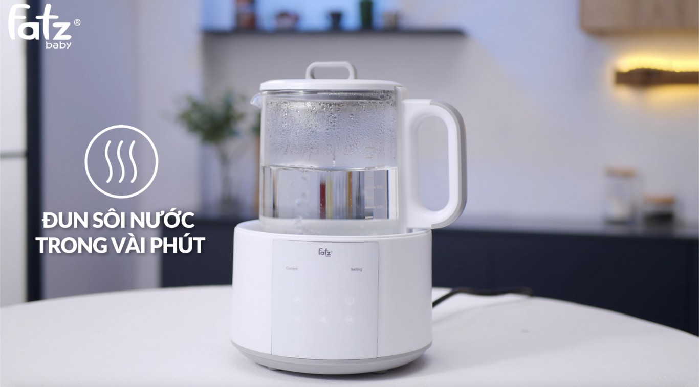 Máy đun và hâm nước pha sữa điện tử - QUICK 6 - FB3582TK