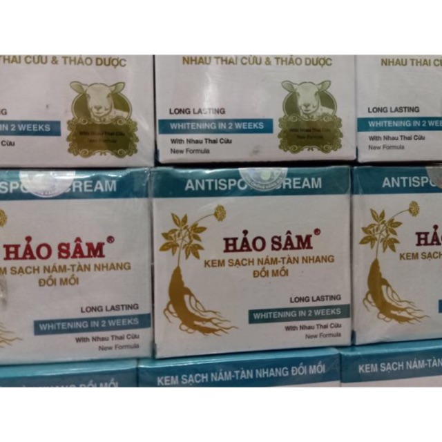 Kem Sạch Nám Hảo Sâm Mờ Tàn Nhang Đồi Mồi