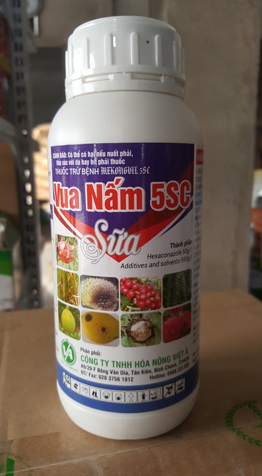 VUA NẤM 5SC - THUỐC TRỪ BỆNH CÂY TRỒNG - Chai 500ml