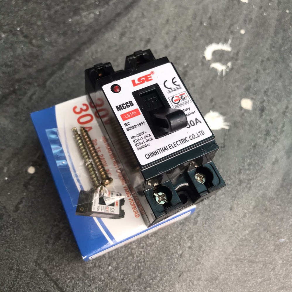 Át | Aptomat (Cầu Dao An Toàn) LSE + Vỏ: 20A - 30A