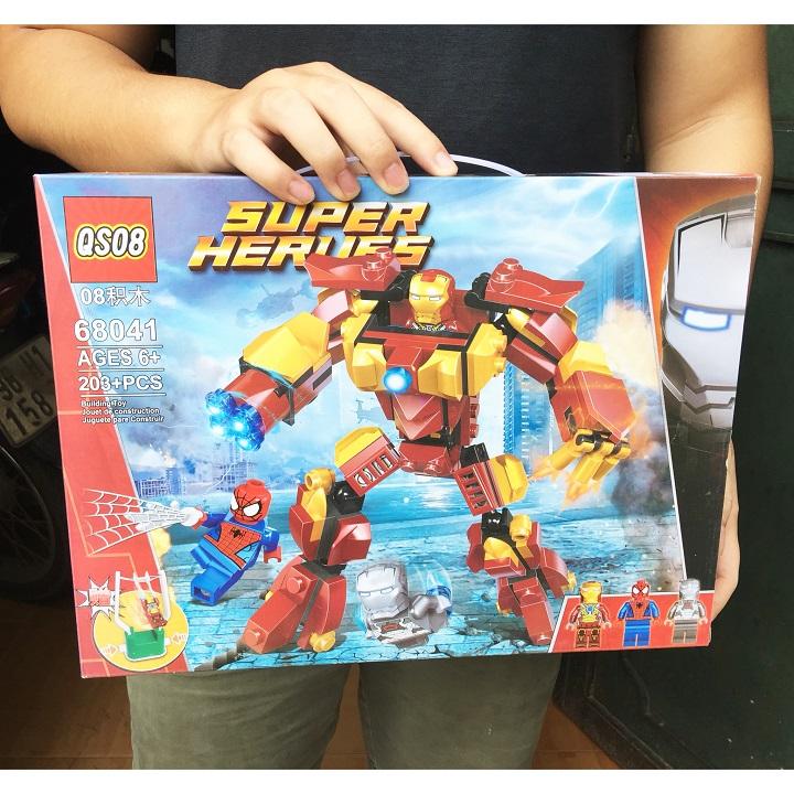 ĐỒ CHƠI LẮP RÁP LEGO ROBOT NGƯỜI SẮT CHIẾN ĐẤU 68041