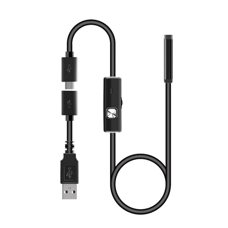 [SALE] Camera nội soi - Camera nội soi cho Android 5.5mm dài 1m - Camera Nội Soi Android Micro USB IP67 Kiểm Tra, không thấm nước
