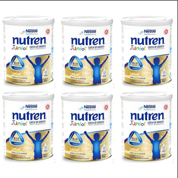 [Date 8.2025] COMBO 2 LON SỮA BỘT NUTREN JUNIOR LON 850G
