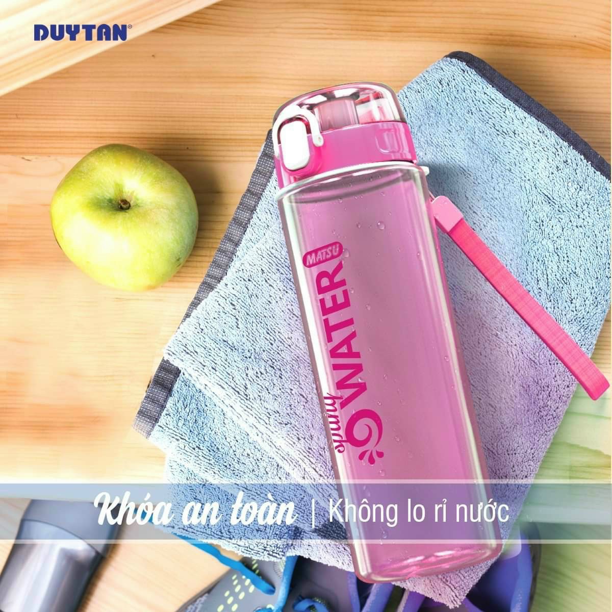 bình nước spring - bình nước thể thao 700ml
