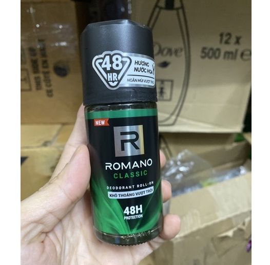 [HCM]Lăn khử mùi Romano Classic chai 50ml