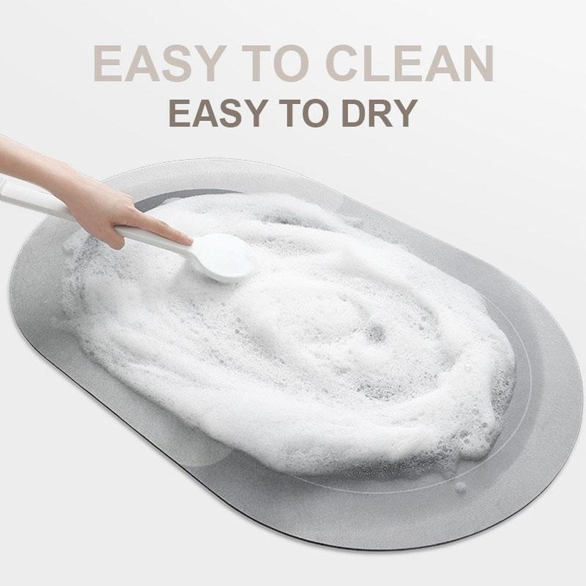 Thảm silicon nhà bếp, thảm lót sàn nhà, thảm lau chân siêu thấm nước - Thảm chân hút nước chống trơn trượt