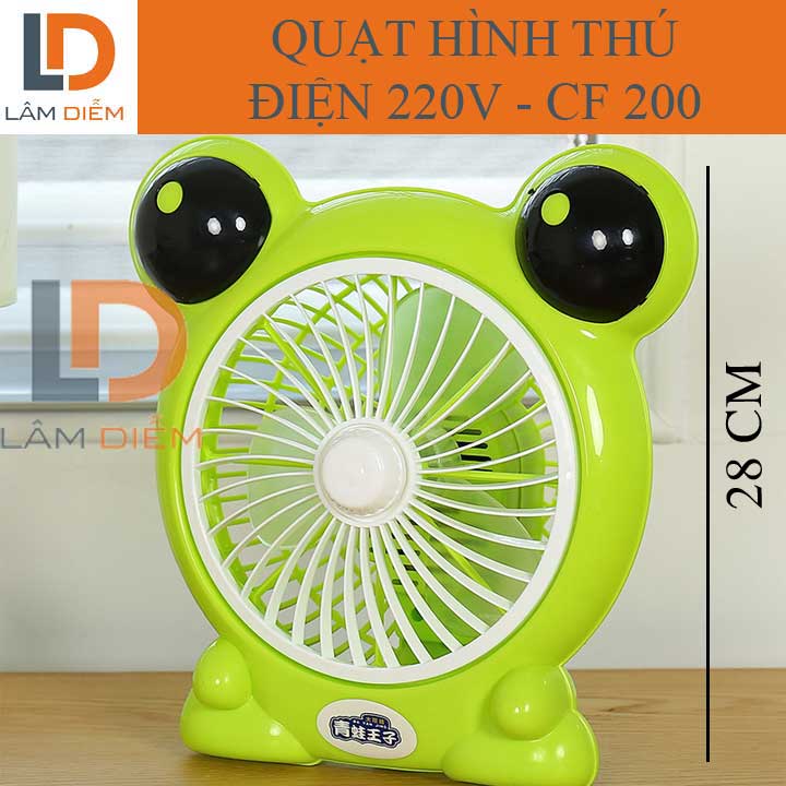 quạt hình thú điện 220v siêu mát