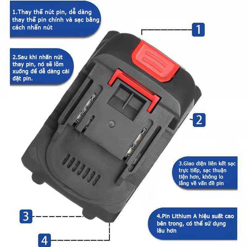 Máy rửa xe dùng pin mini, Máy xịt rửa tăng áp