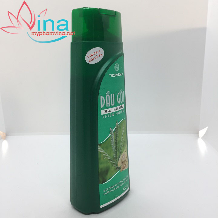 Dầu Gội Thorakao Củ Sả Mần Trầu 400ml