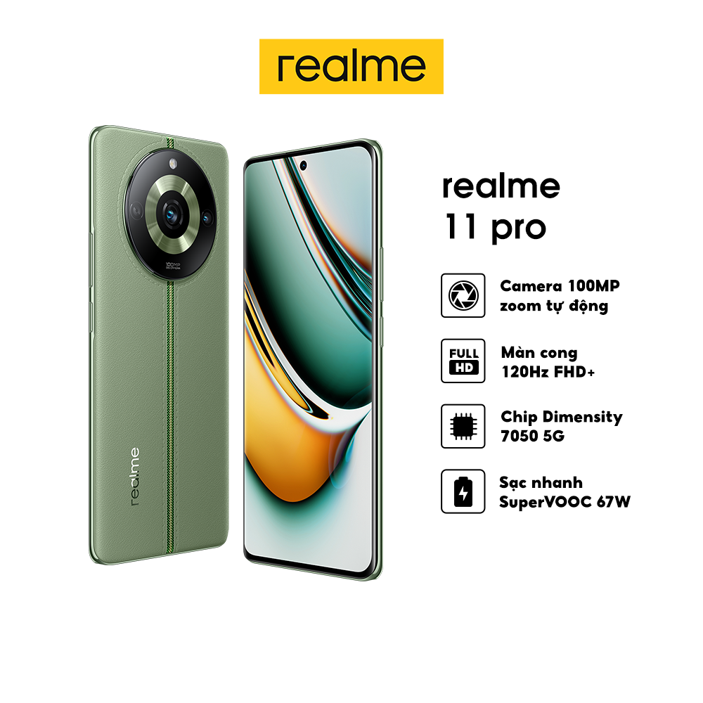 Điện Thoại realme 11 Pro - Hàng Chính Hãng Miễn Phí Vận Chuyển