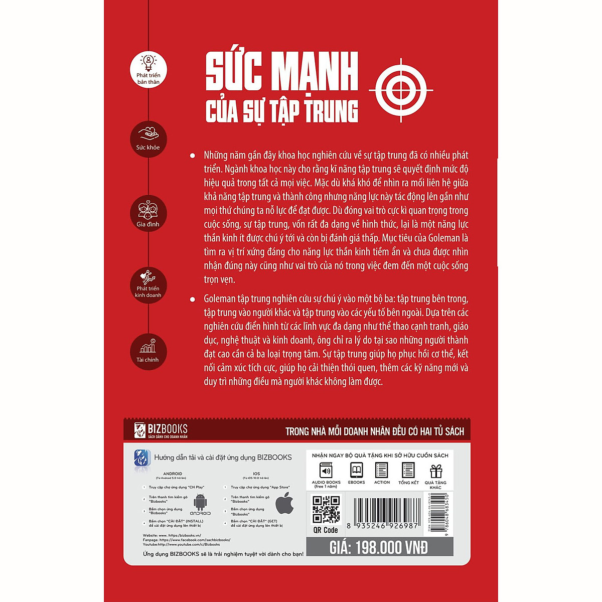 Sách - Sức mạnh của sự tập trung