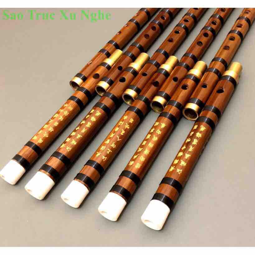 Sáo dizi khớp đồng cao cấp (tone đô, la, sol - tặng full phụ kiện)
