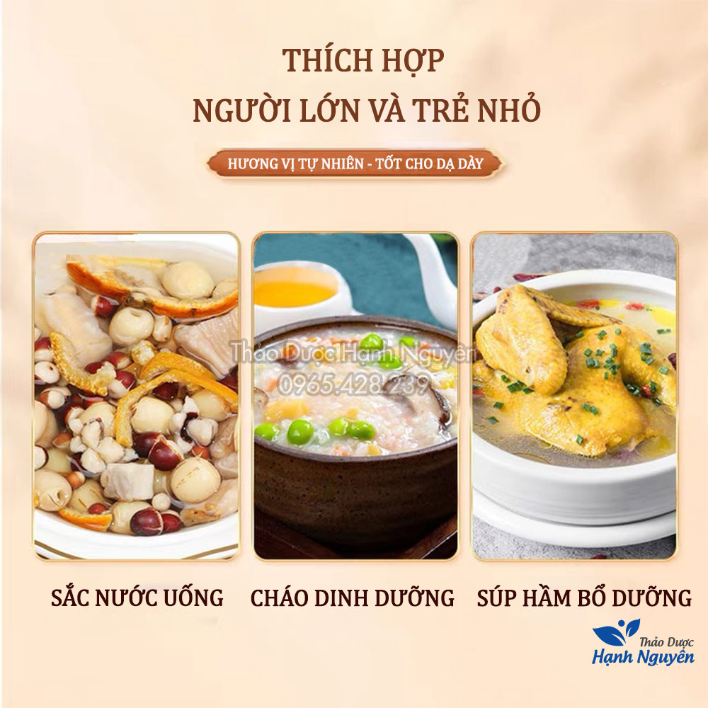 Canh tứ thần (Canh dưỡng sinh an thần, tốt cho dạ dày, bổ tỳ) - Thảo Dược Hạnh Nguyên
