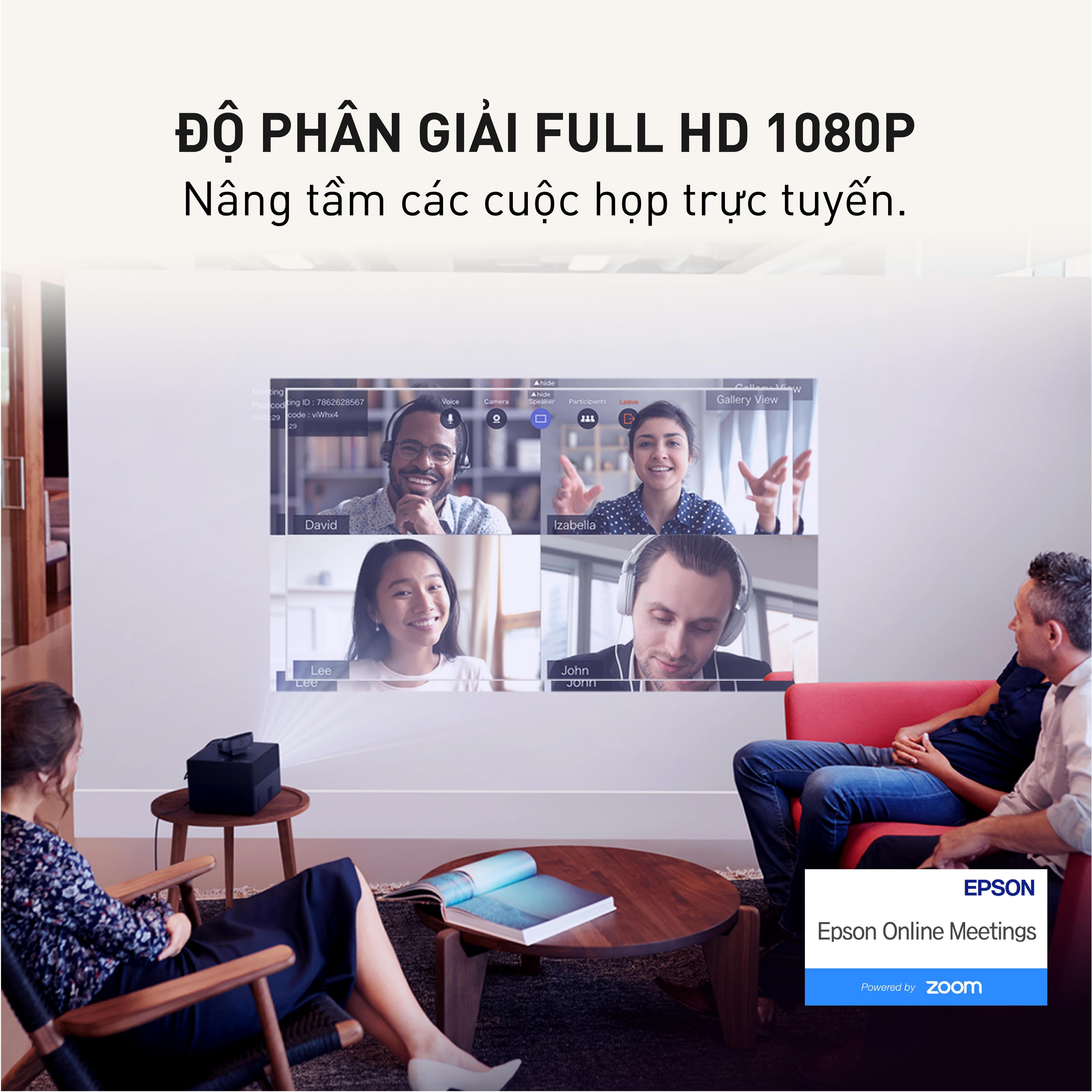 Máy Chiếu Mini Epson EF-12, 150 inch