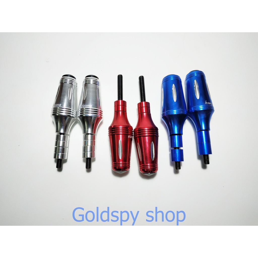Gù chống đổ sau xe máy gù cổ chai CNC