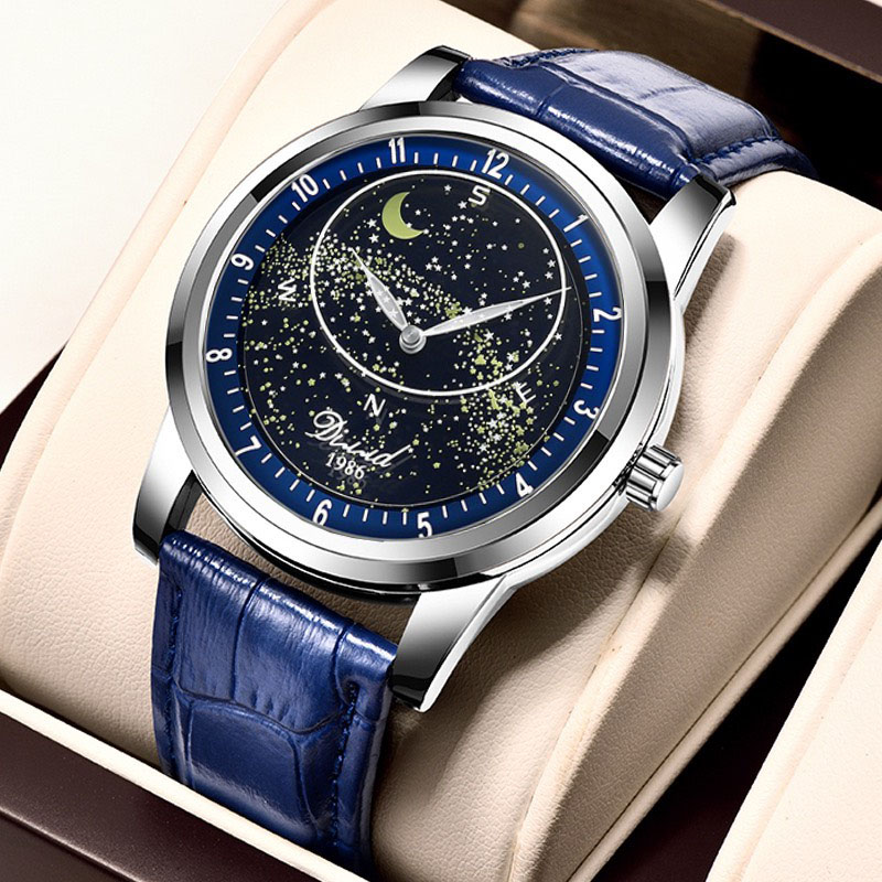 Đồng hồ nam cơ Automatic DIZIZID chính hãng thiết kế Giải Ngân Hà Chuyển