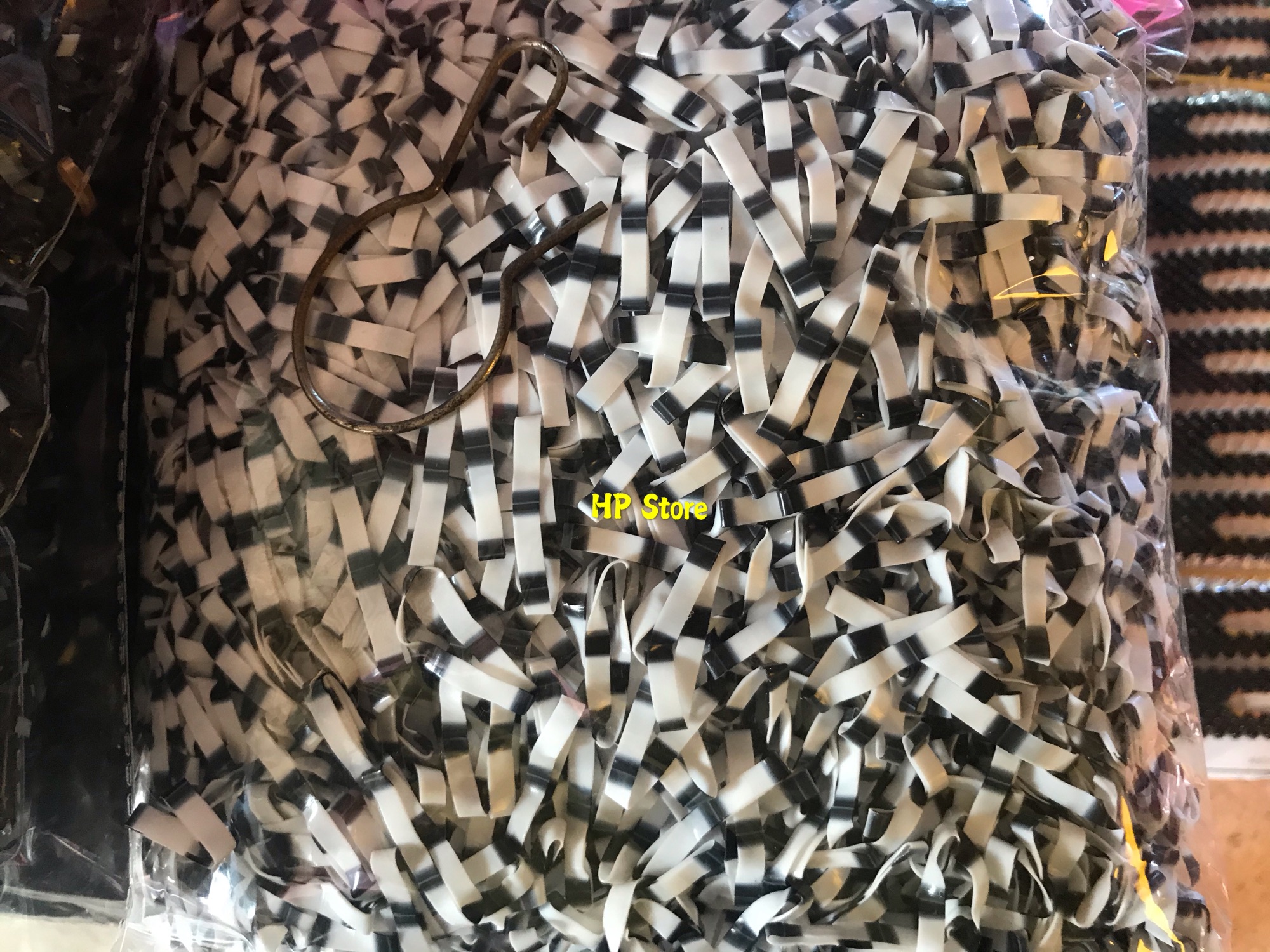 Gói Thun Cột Tóc Các Màu 100g Tiện Lợi Đa Năng
