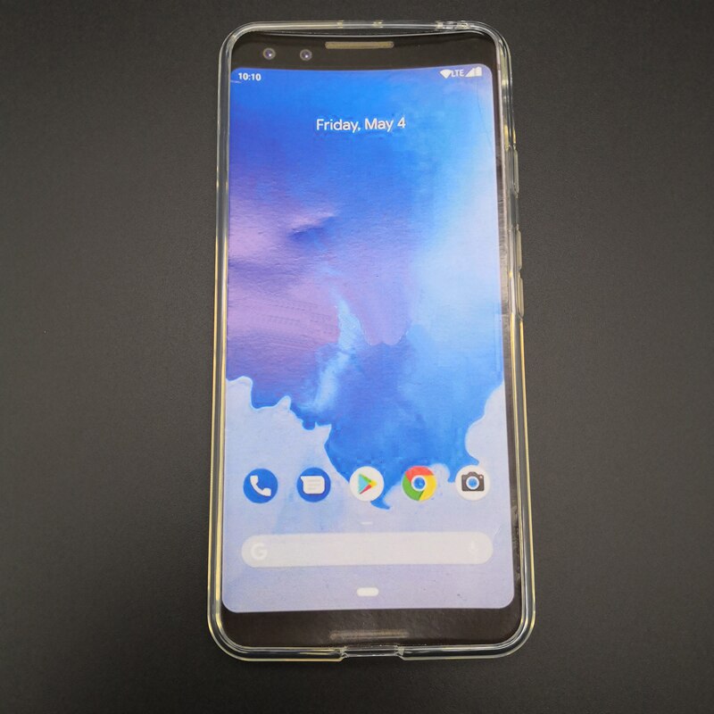 Ốp dẻo trong suốt cho Google Pixel 3 XL (trắng nhám)